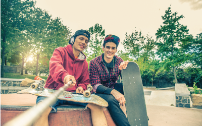 Skateboarders