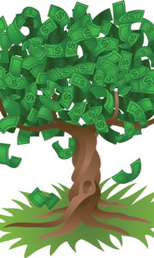 Money Tree Illustration