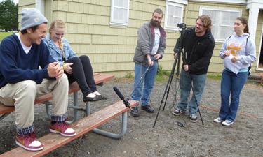 A unique recreation program in Eureka, California, offers teenagers an alternative venue for creative expression.