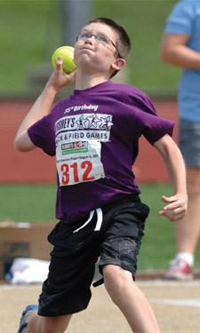 Hershey Track & Field Games are a great way to offer youth activities for your community and engage willing volunteers from local high school groups and service organizations.