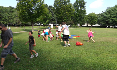 A lack of funding doesn't stop these Woonsocket, Rhode Island, kids from enjoying exciting programs in their parks.