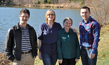 NRPA’s dedicated customer service team (L to R): Matt Cowan, Molly Andrews, Brenda Beales and Chris Knox