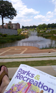 An old park in Atlanta gets a new facelift and performs an invaluable role in the city's stormwater management plan.