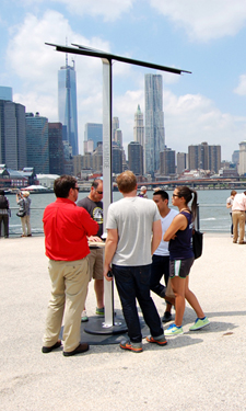 New York City parks are getting some solar-powered mobile charging stations courtesy of AT&T that will help keep cellphones and mobile devices fully charged.