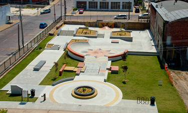 Poplar Bluff, Missouri, gets an exciting new skate park on the site of an old abandoned lot.