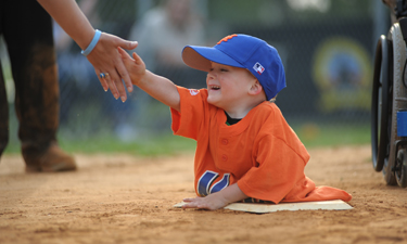 A small Texas city has a big heart for helping children with disabilities play sports.