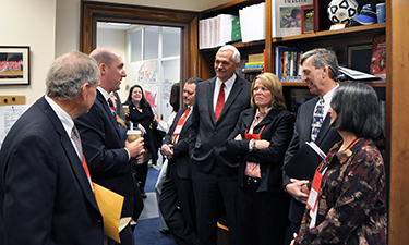 2013 Legislative Forum attendees wait for an audience with Sen. Kay Hagan (D-NC).