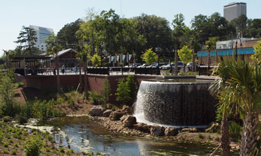 Visitors to this modern Tallahassee park may not recognize its critical role in stormwater management for the city.