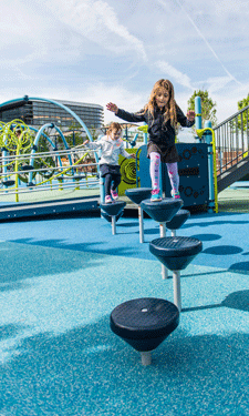 Boston Parks and the Boston Redevelopment Authority, with the help of several industry partners, built Mayor Thomas M. Menino Park in honor of the late Boston mayor.